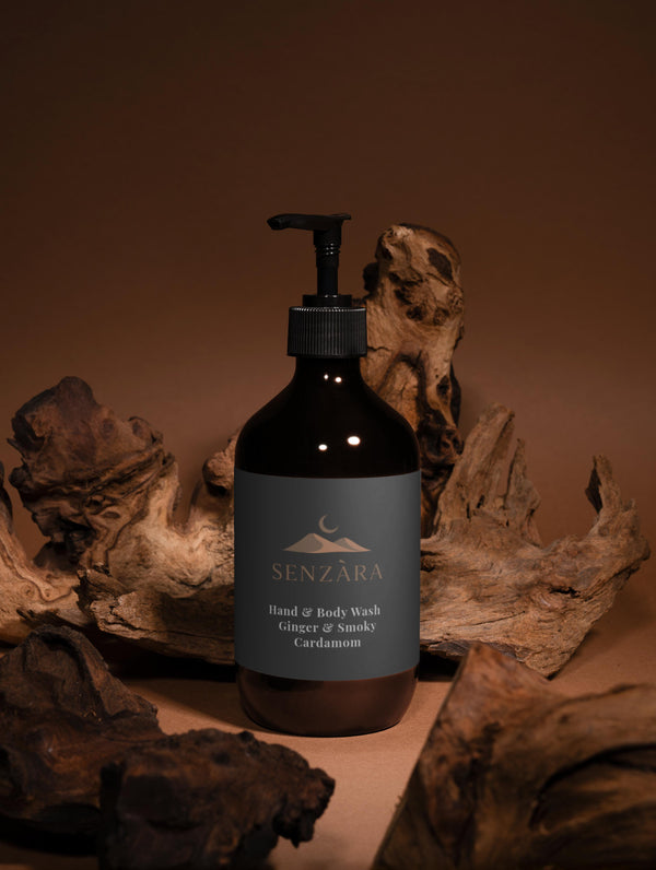 Hand & Body Wash – Luxe Geur van Cardamom & Spices - 490 ml