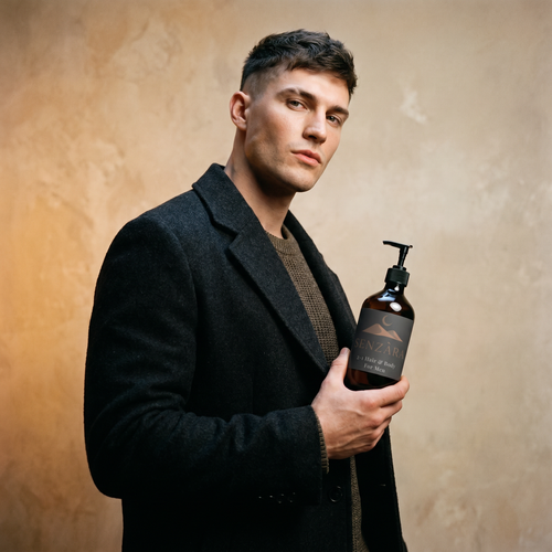 2-in-1 Douchegel & Shampoo voor Mannen – Verfrissend & Verzorgend  - 490 ml