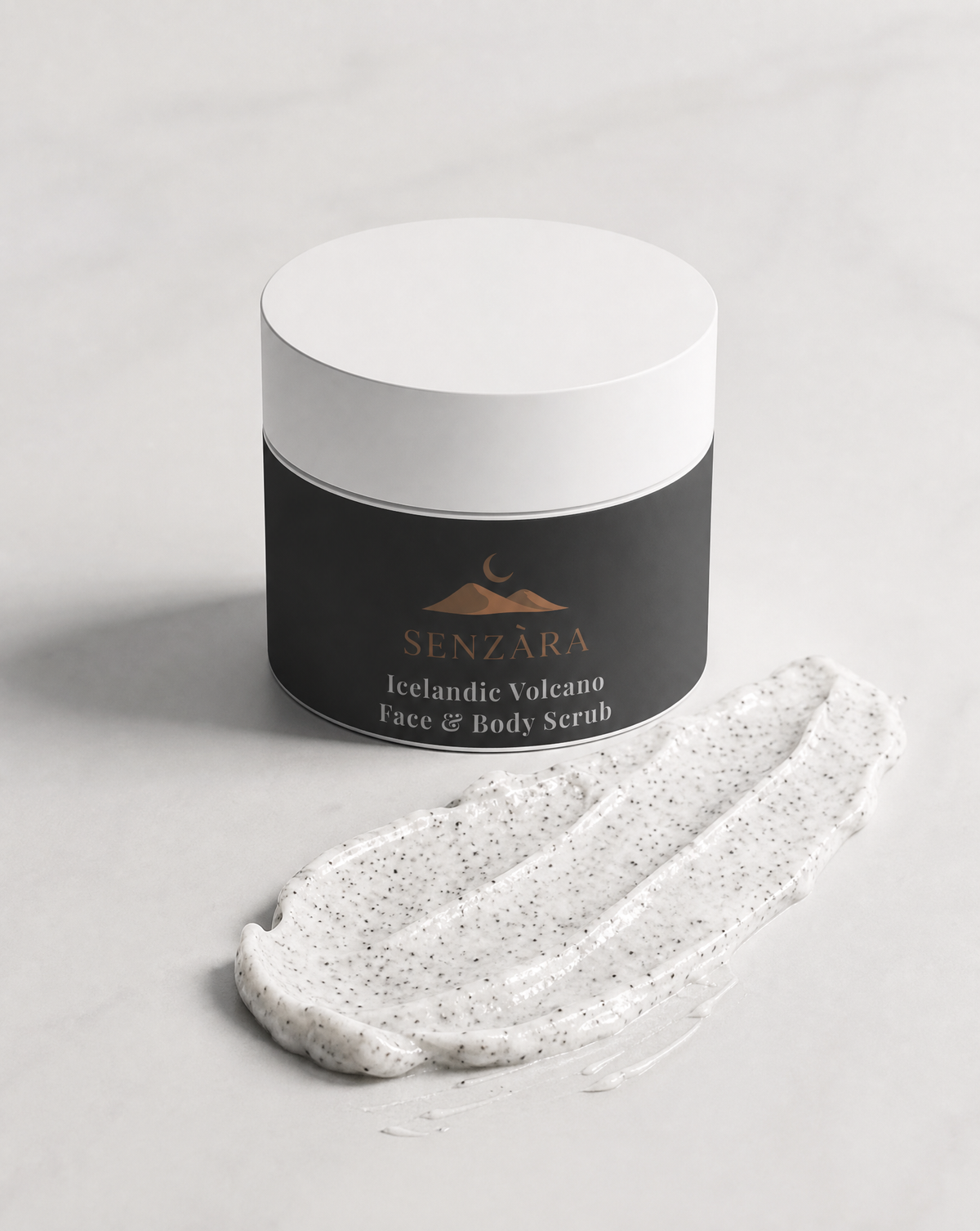 Senzara Icelandic Volcanic Scrub – For Face & Body
