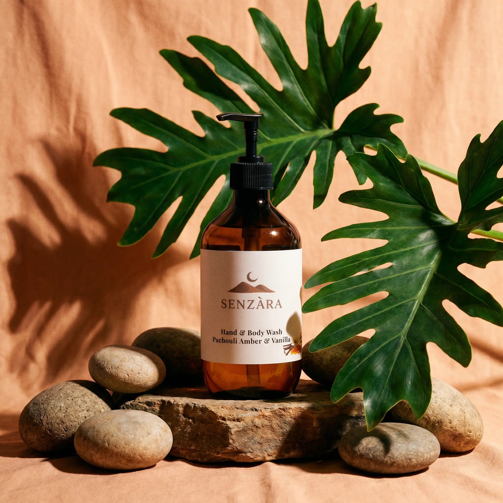 Hydraterende Hand & Body Wash – Luxe Patchouli & Amber Vanilla - 490 ml